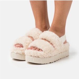Ugh Oh Fluffita Sherling sling back Slipper Sandal
